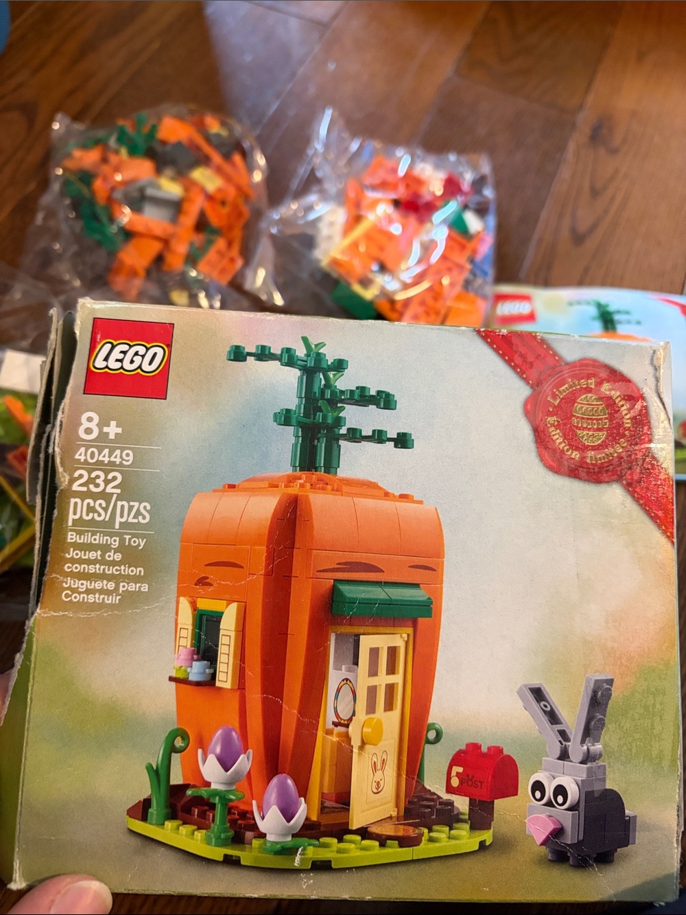 LEGO #40449 Easter Bunny’s Carrot House